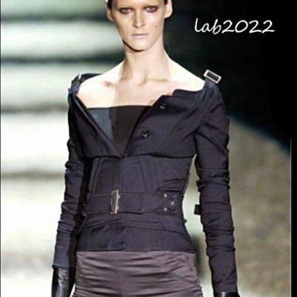 SOLD - Black Buckle Gucci Jacket Tom Ford 2003 - Picture 3 of 8